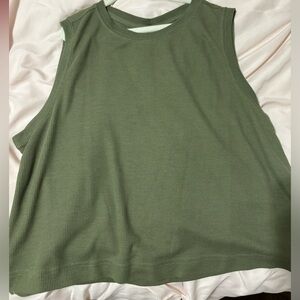 cute tank top; size large but can fit medium